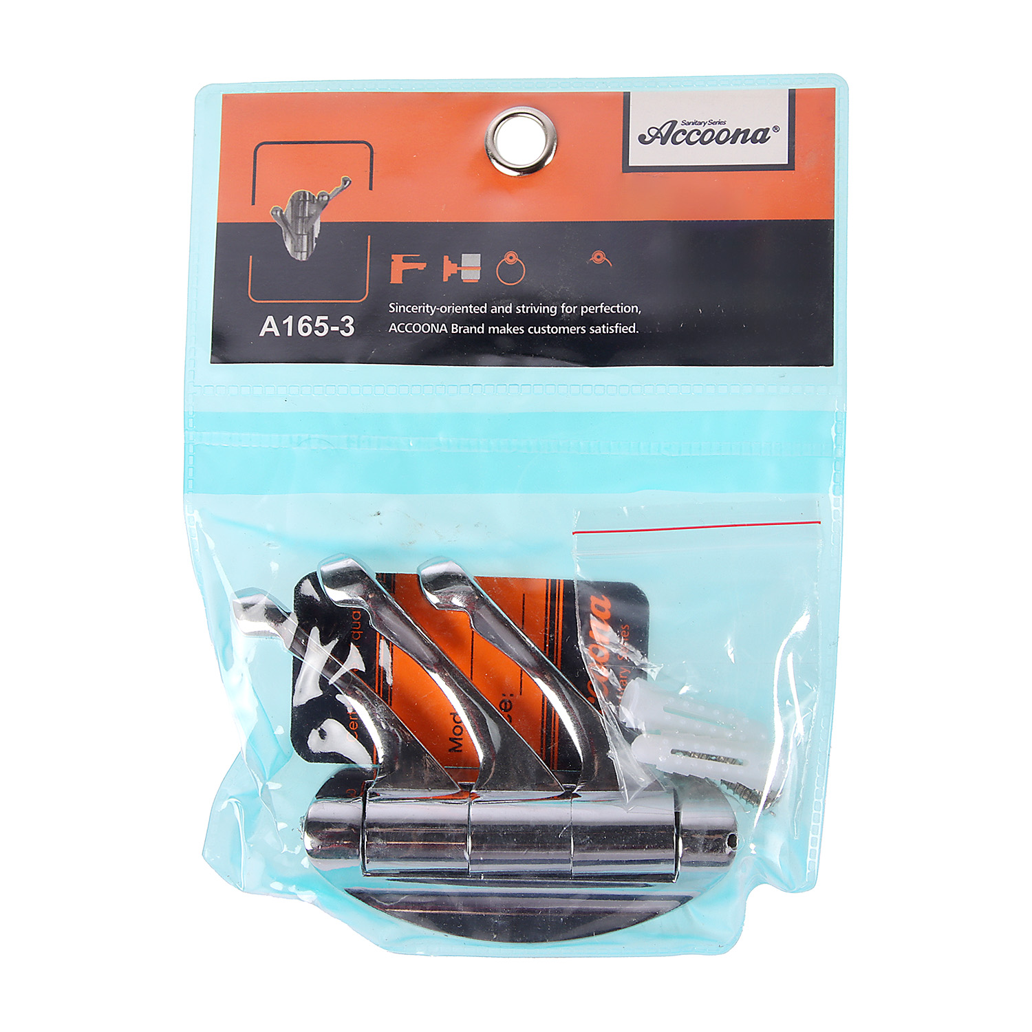 Крючок Accoona тройной A165-3 *1/50