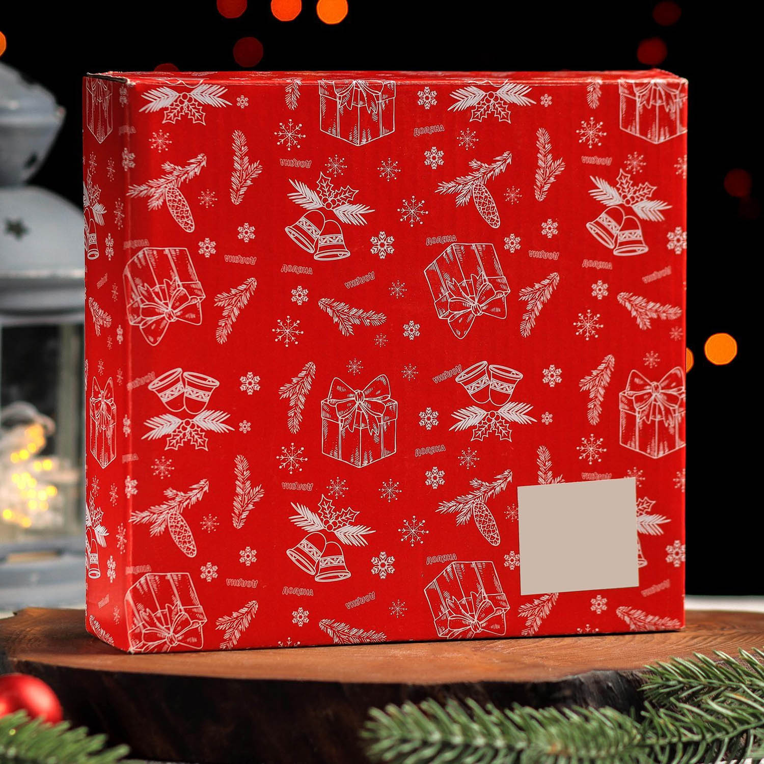 яяяБлюдо "Новогодние помощники" 18x4 см   6255199