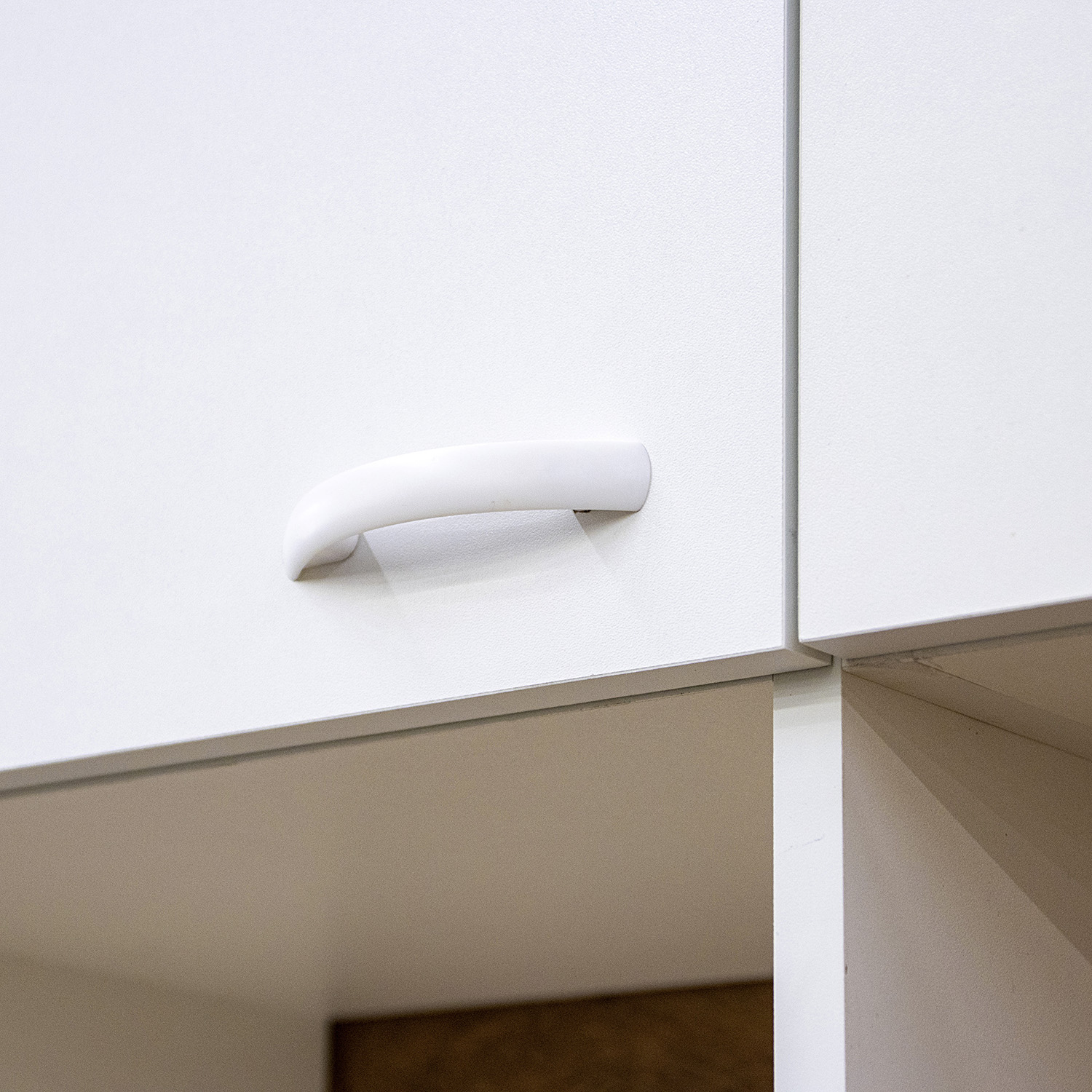 Шкаф навесной 400х676х290 мм BROZEX-WOOD Liberty, с дверцей, белый