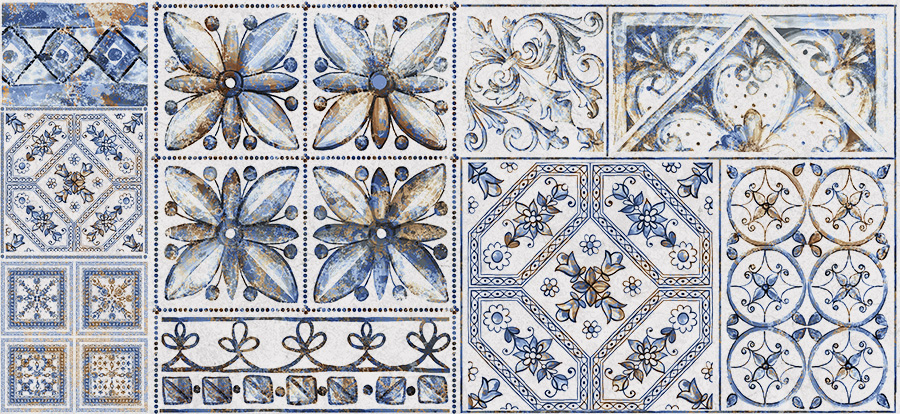 Плитка декоративная Intercerama Viva, 50х23 см, серый