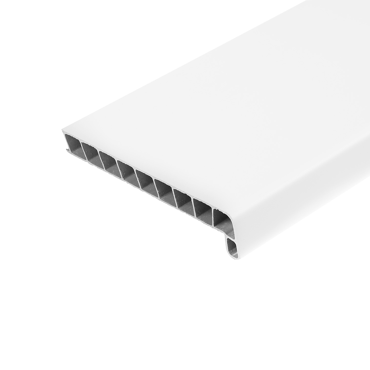 Подоконник ПВХ, 200х2500 мм, белый Подоконник ПВХ, 200х2500 мм, белый