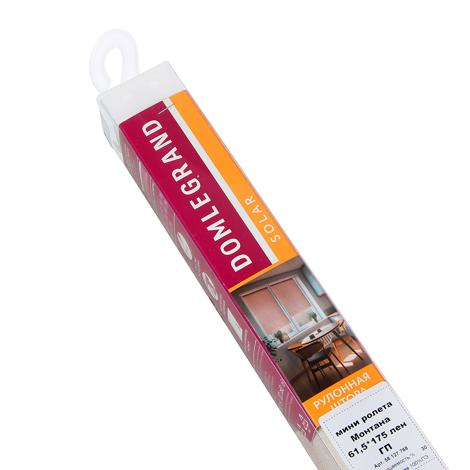 Штора рулонная Монтана лен 61,5*175 Легранд *1/6