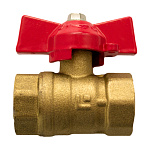 Кран шаровый 1/2" (Ø15) М/М бабочка STI 11Б27п (455) *1/160 Кран шаровый 1/2" (Ø15) М/М бабочка STI 11Б27п (455) *1/160