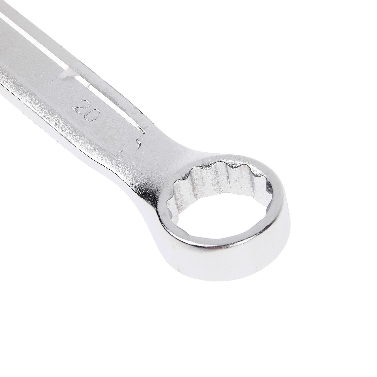 Ключ комбинированный 20мм холодный штамп CrV (70200) СЕРВИС КЛЮЧ *1/5/100