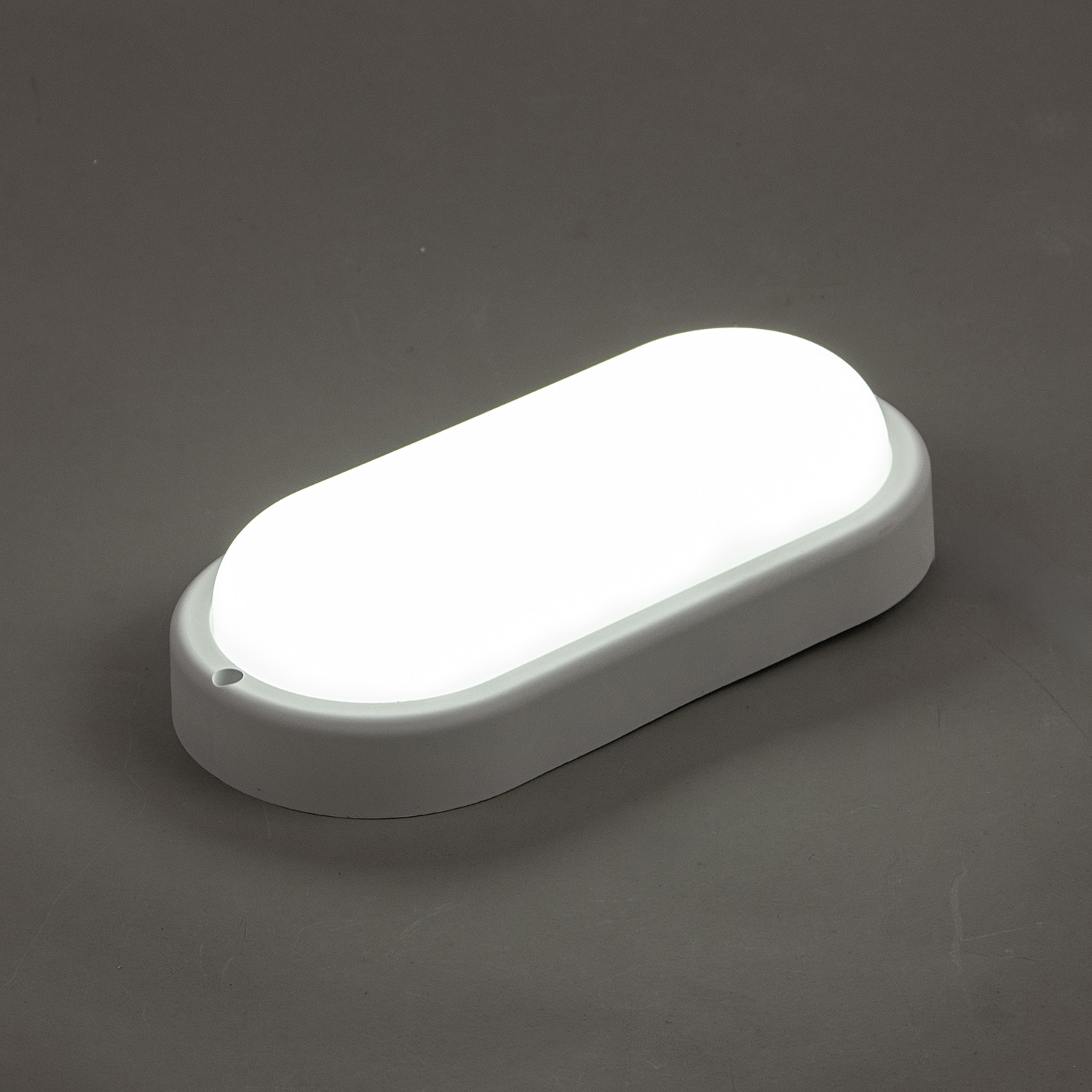 Светильник накладной светодиодный 15Вт 6,5К 1100Лм IP65  овал белый ЖКХ Gauss 161411315 *1/40