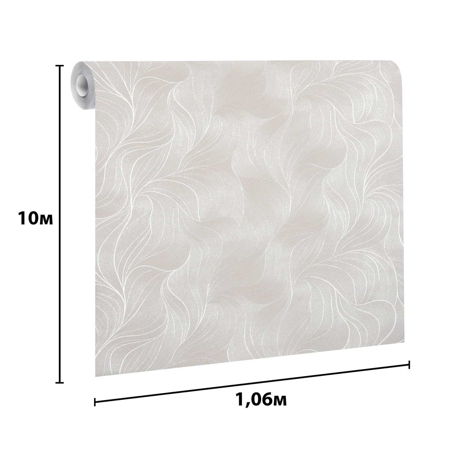 Обои  флиз. "Эрисманн" Dolce (беж.) 61044-03 10.05х1.06м *6