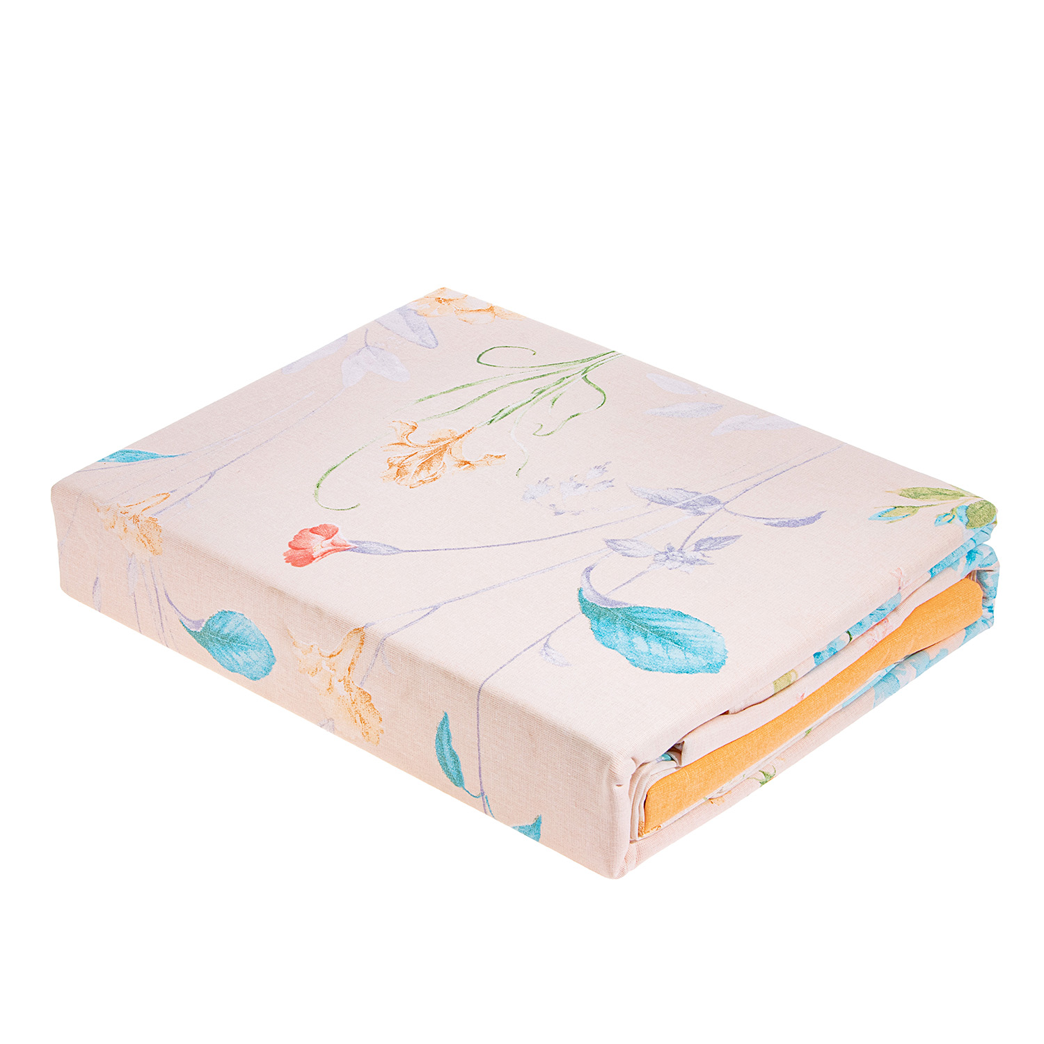 Постельное белье 1,5сп бязь Василиса 71118/1 Соренто, наволочки 70*70 - 2шт *1/6