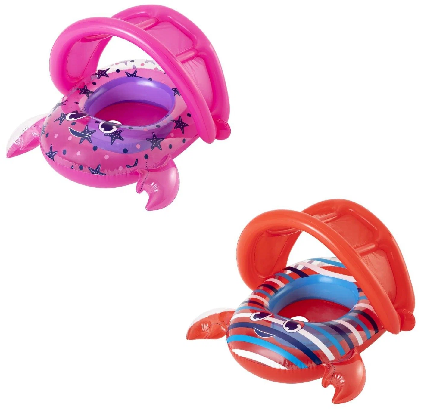 Круг для плавания детский BESTWAY Крабик, 86х66 см, 6-18 мес