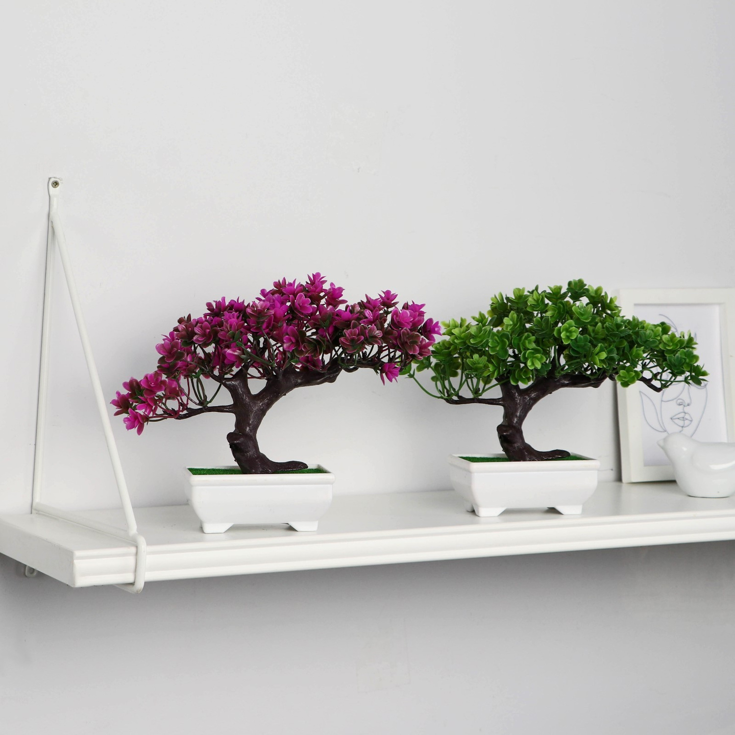 Бонсай в горшке «Молочай многоцветный» 12х16 см, микс 9789708