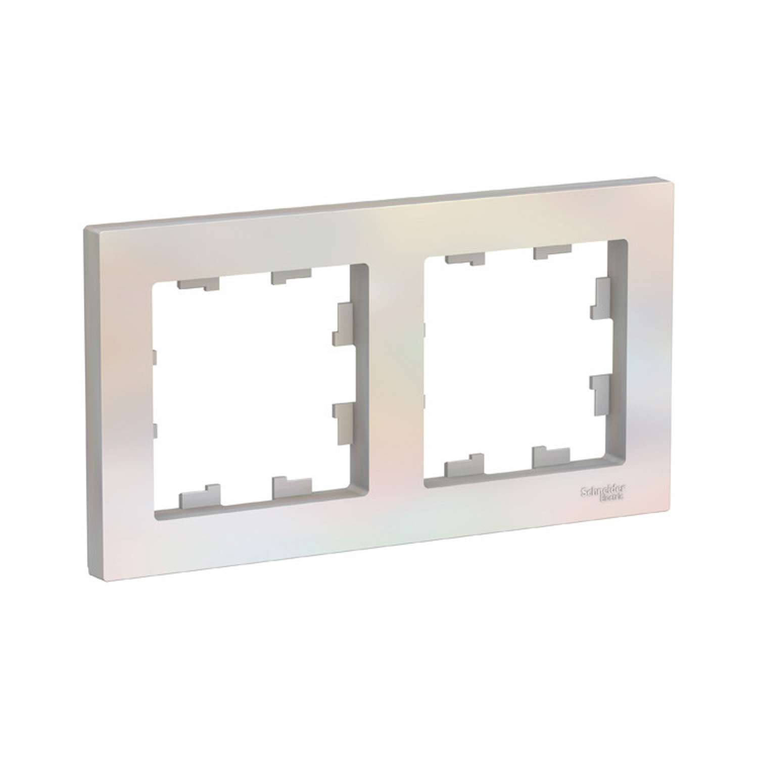 Рамка 2-м ATLAS DESIGN универс. жемчуг SchE ATN000402