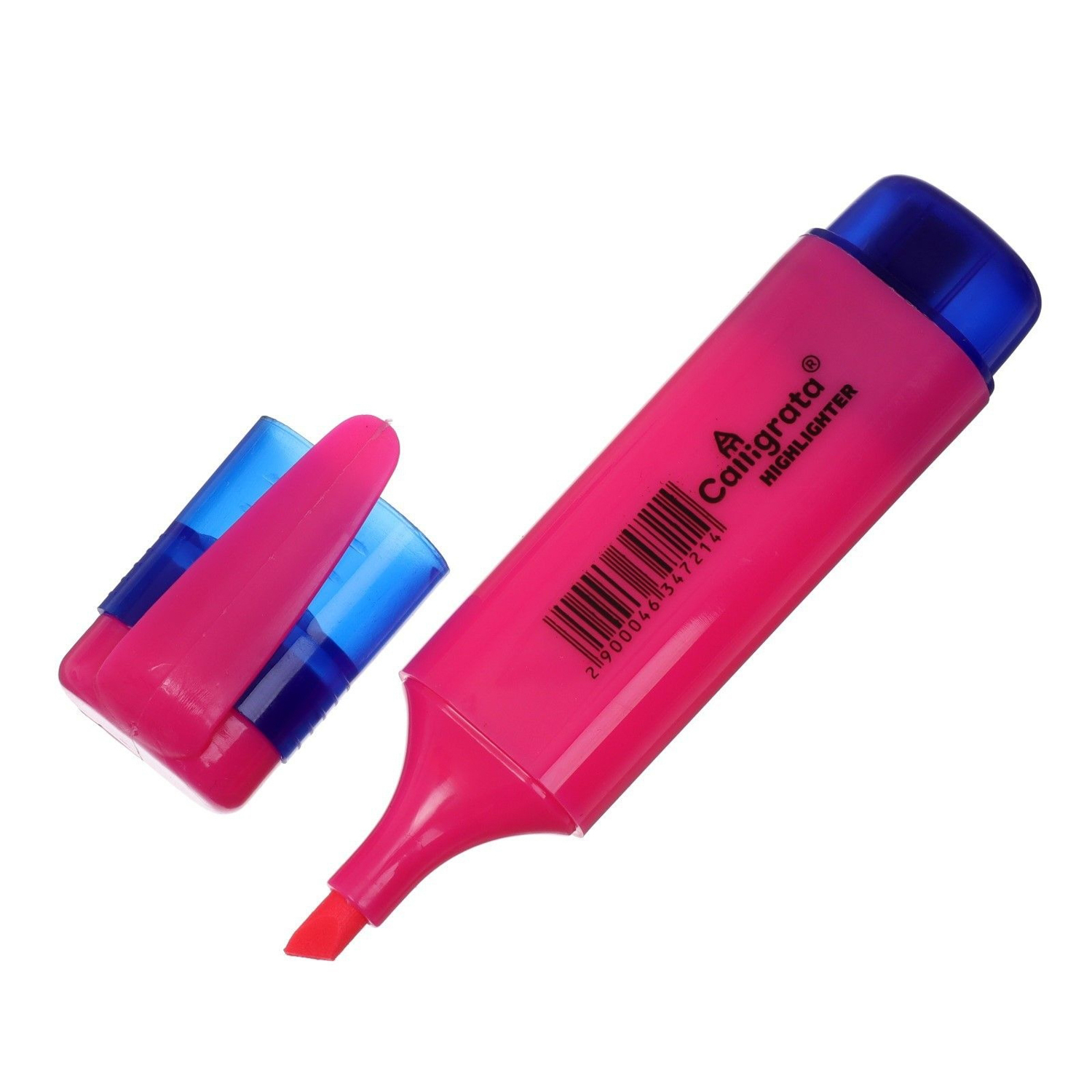 Маркер текстовыделитель наконечник скошенный 5мм розовый 4634721