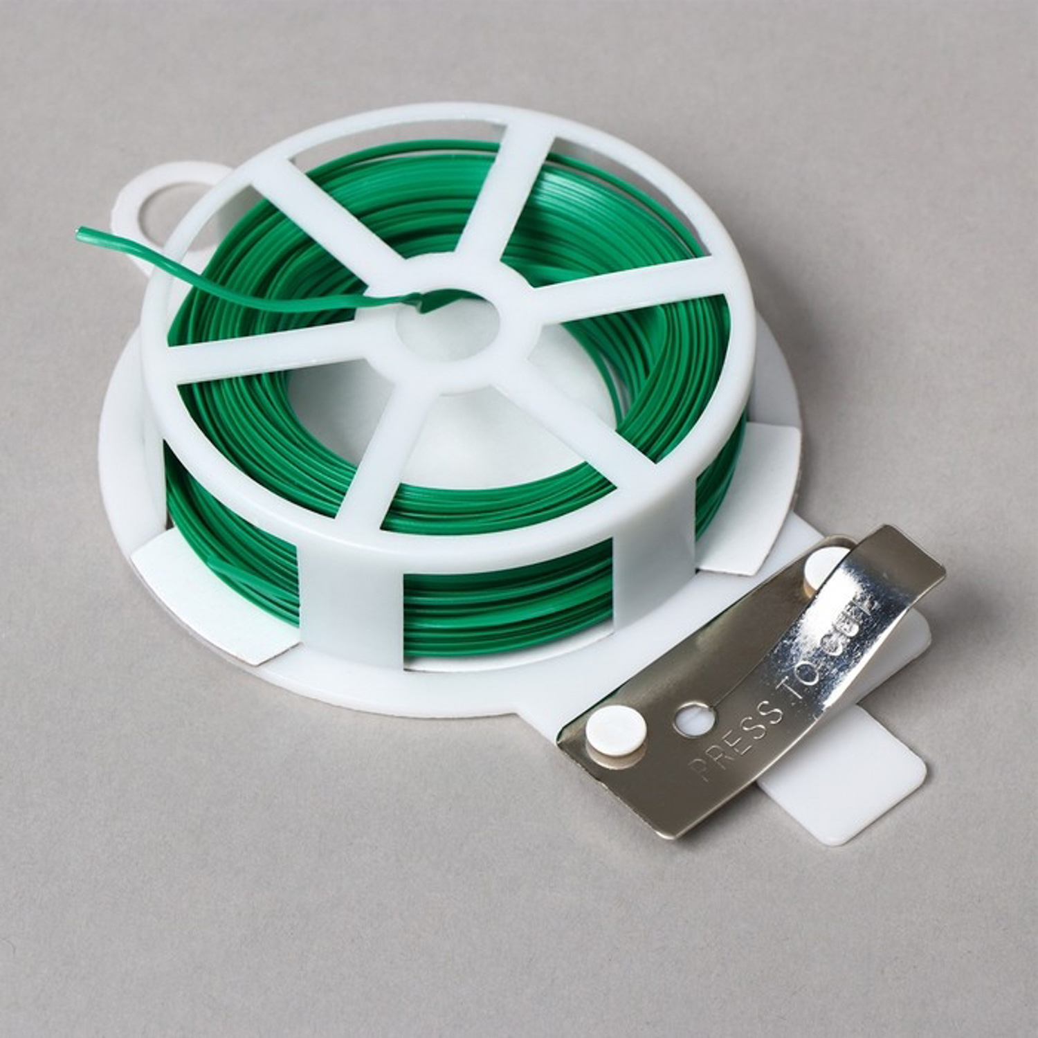 Проволока подвязочная 30 м, зеленая 6384823 Проволока подвязочная 30 м, зеленая 6384823