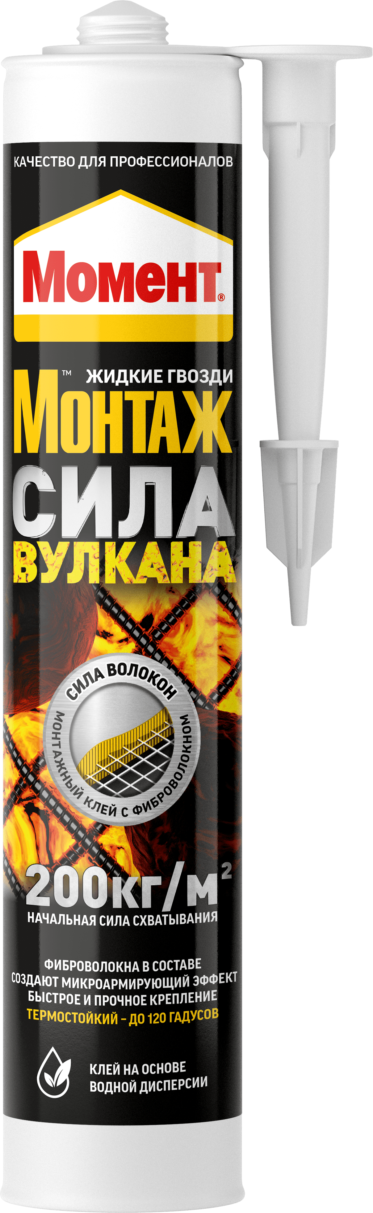 Жидкие гвозди 400 г Момент Монтаж Сила Вулкана, термостойкий Жидкие гвозди 400 г Момент Монтаж Сила Вулкана, термостойкий