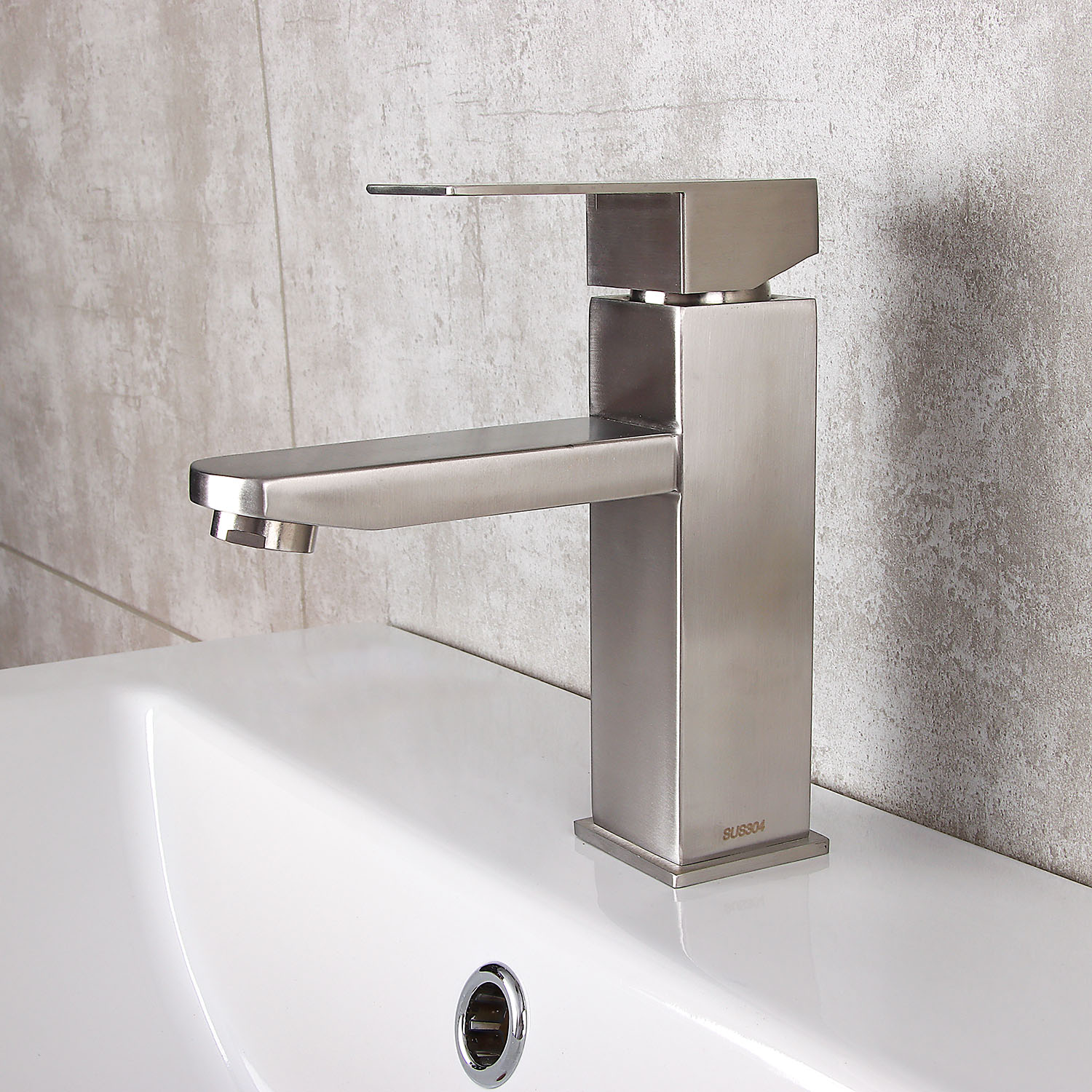 Смеситель для умывальника Potato P10304S нерж. сталь *1/10 Смеситель для умывальника Potato P10304S нерж. сталь *1/10