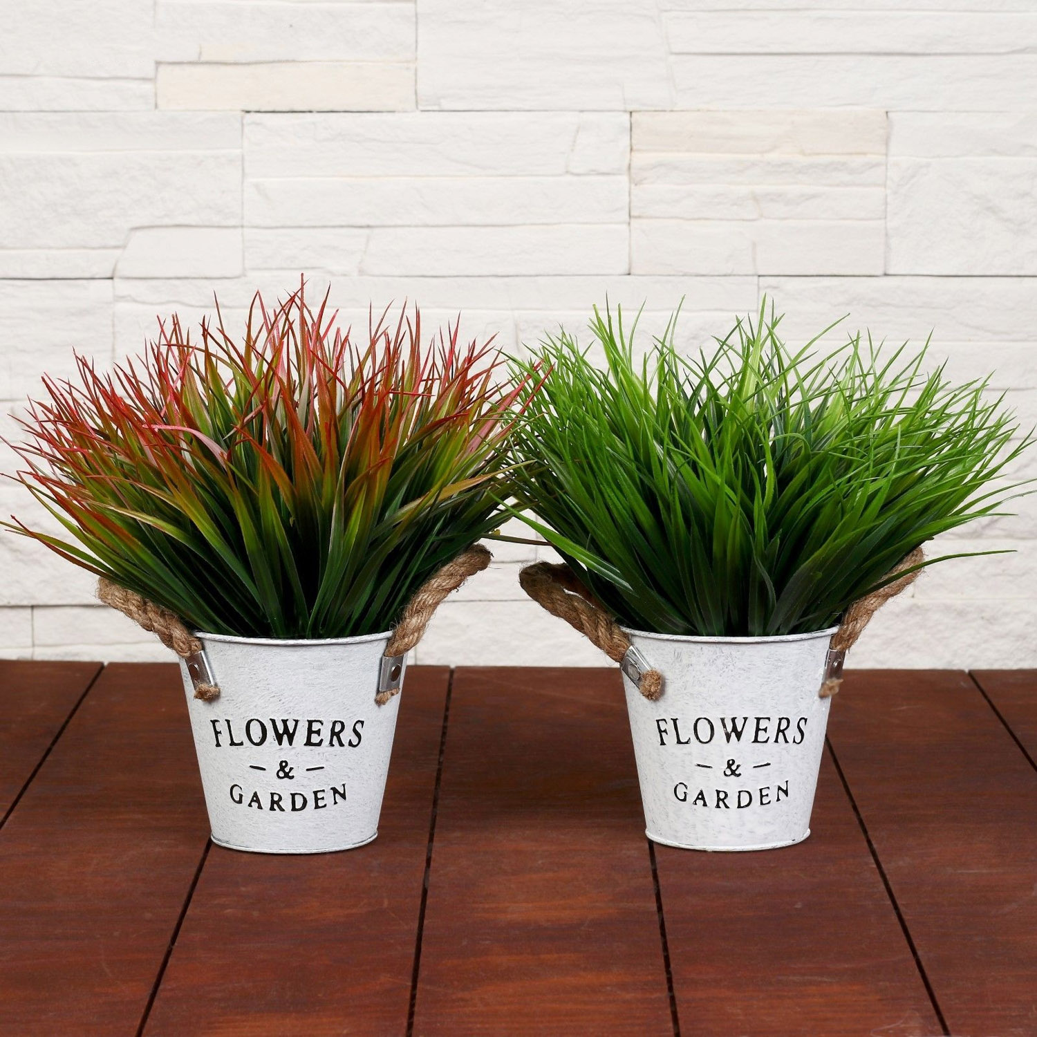 Бонсай в горшке "Садовый рай" осока 11*22 см  4142820