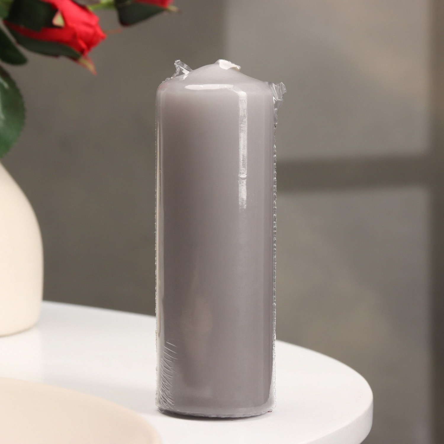 Свеча - цилиндр, 4×12 см, 15 ч, дымка 4205499 Свеча - цилиндр, 4×12 см, 15 ч, дымка 4205499