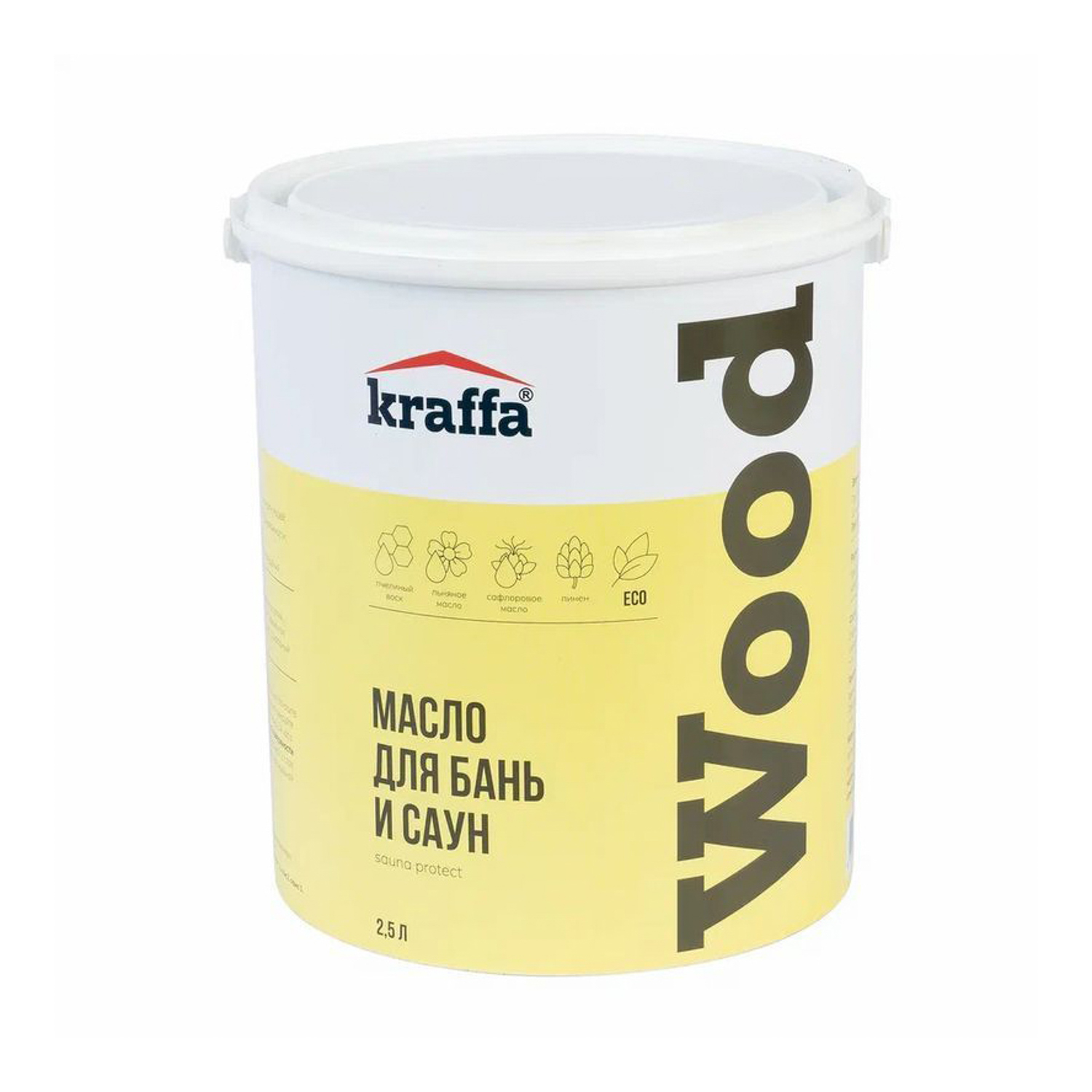 Масло для бани и сауны Краффа 2,5 л 1/6 Масло для бани и сауны Краффа 2,5 л 1/6