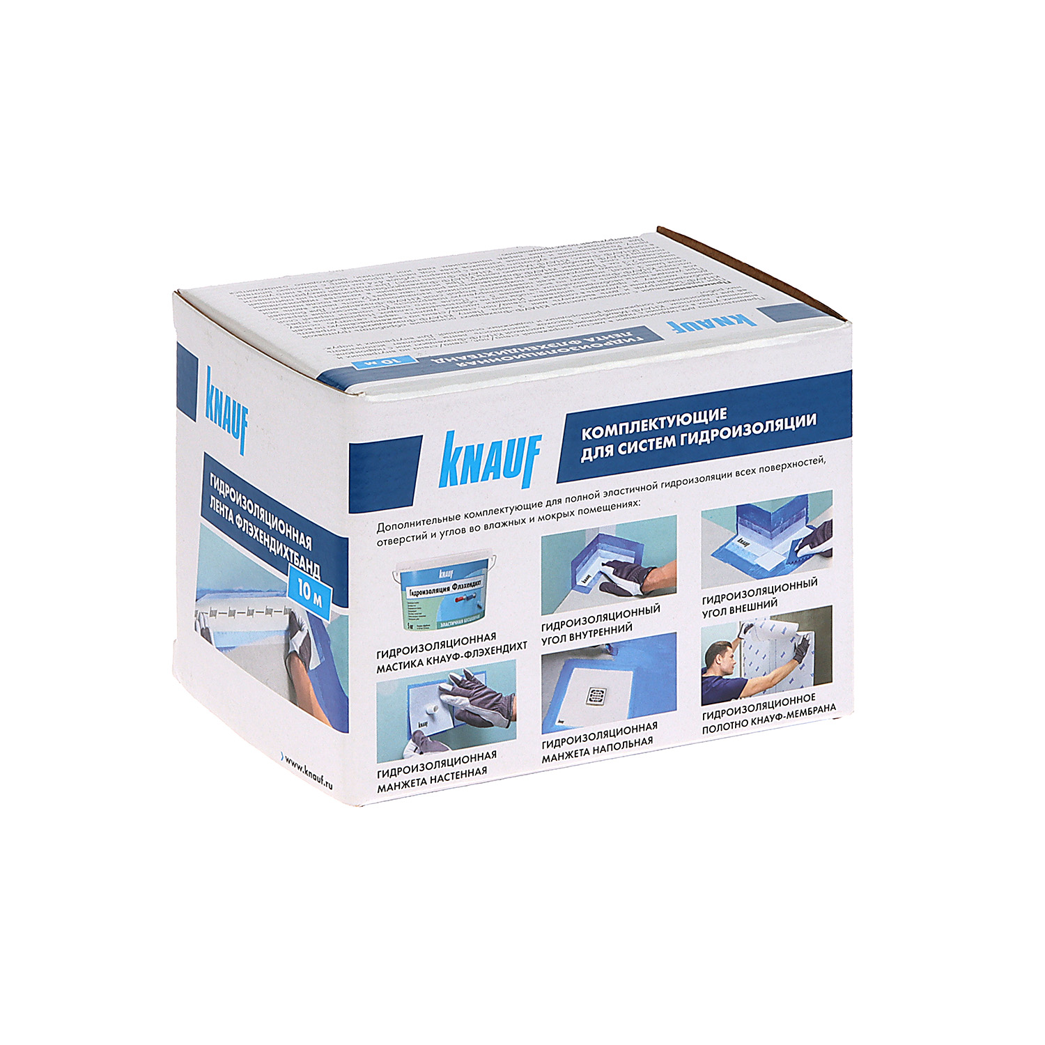 Лента-герметик 10х0.12 м KNAUF Флэхендихтбанд, серая