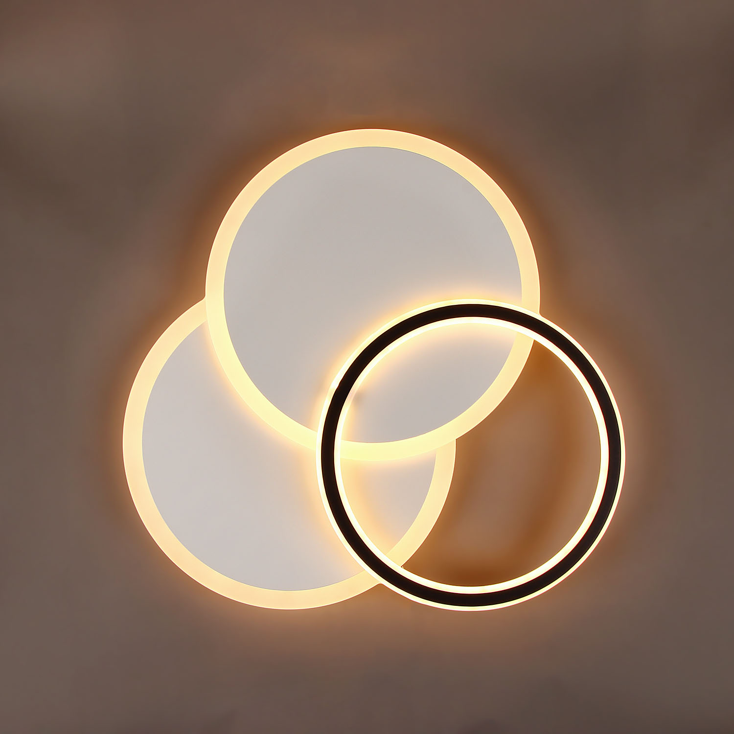 Люстра 2303/120W white 500 мм 3 реж., пульт S=20м2 VERNER LIGHTING *1