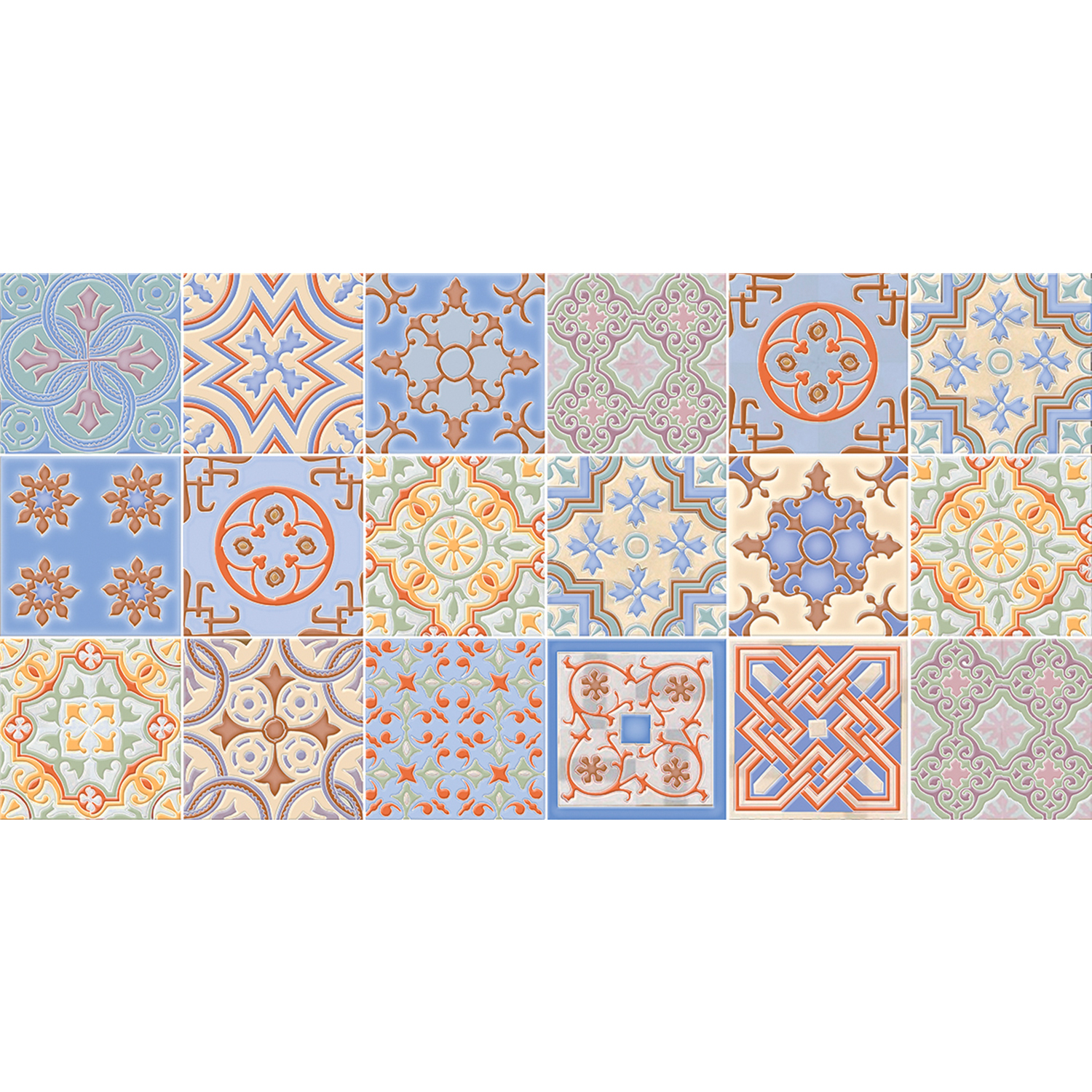 яяяПлитка настенная Валенсия синяя сортовая 250*500 (0,125*10=1,25*54) Волгоград