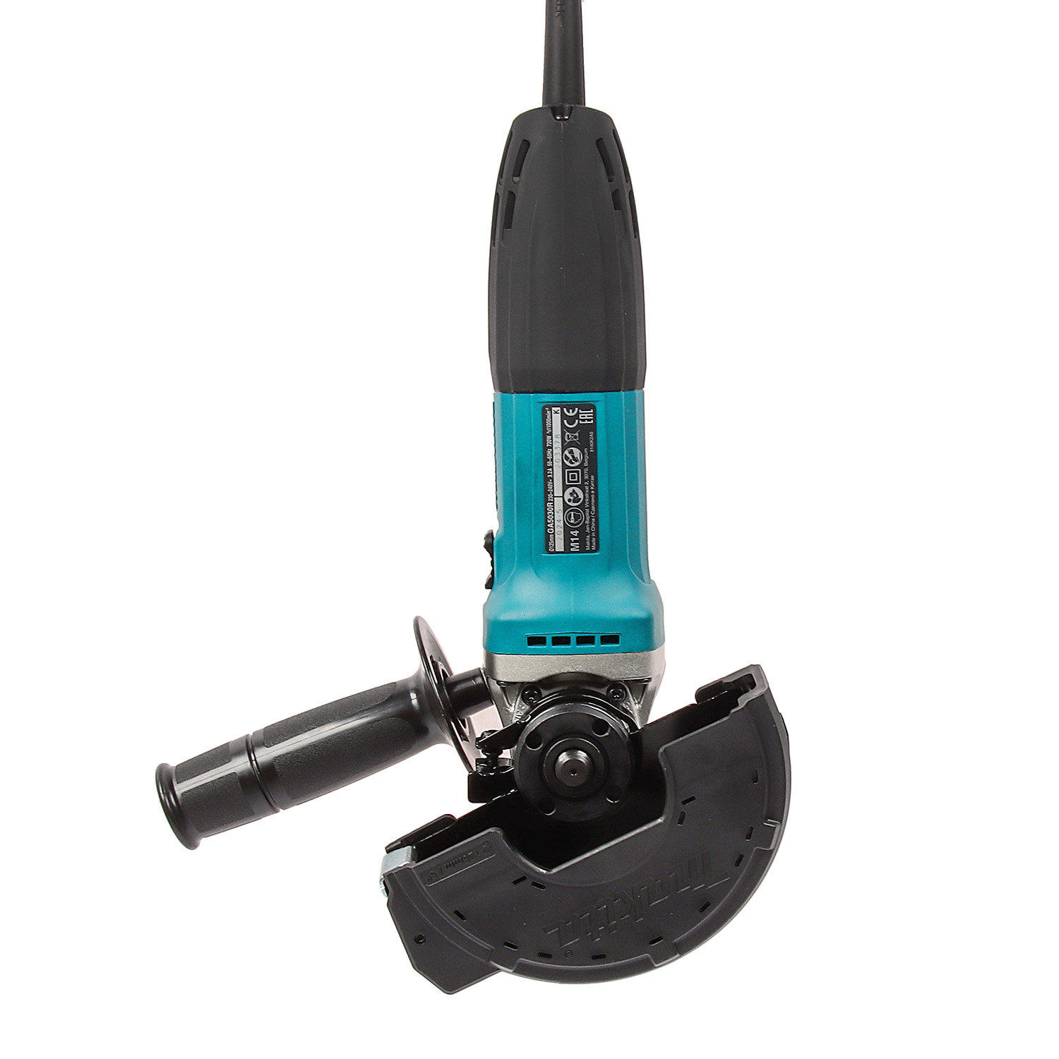 Шлифмашина угловая 125мм  720Вт 11000об/мин плавный пуск М14 GA5030R MAKITA *1/4