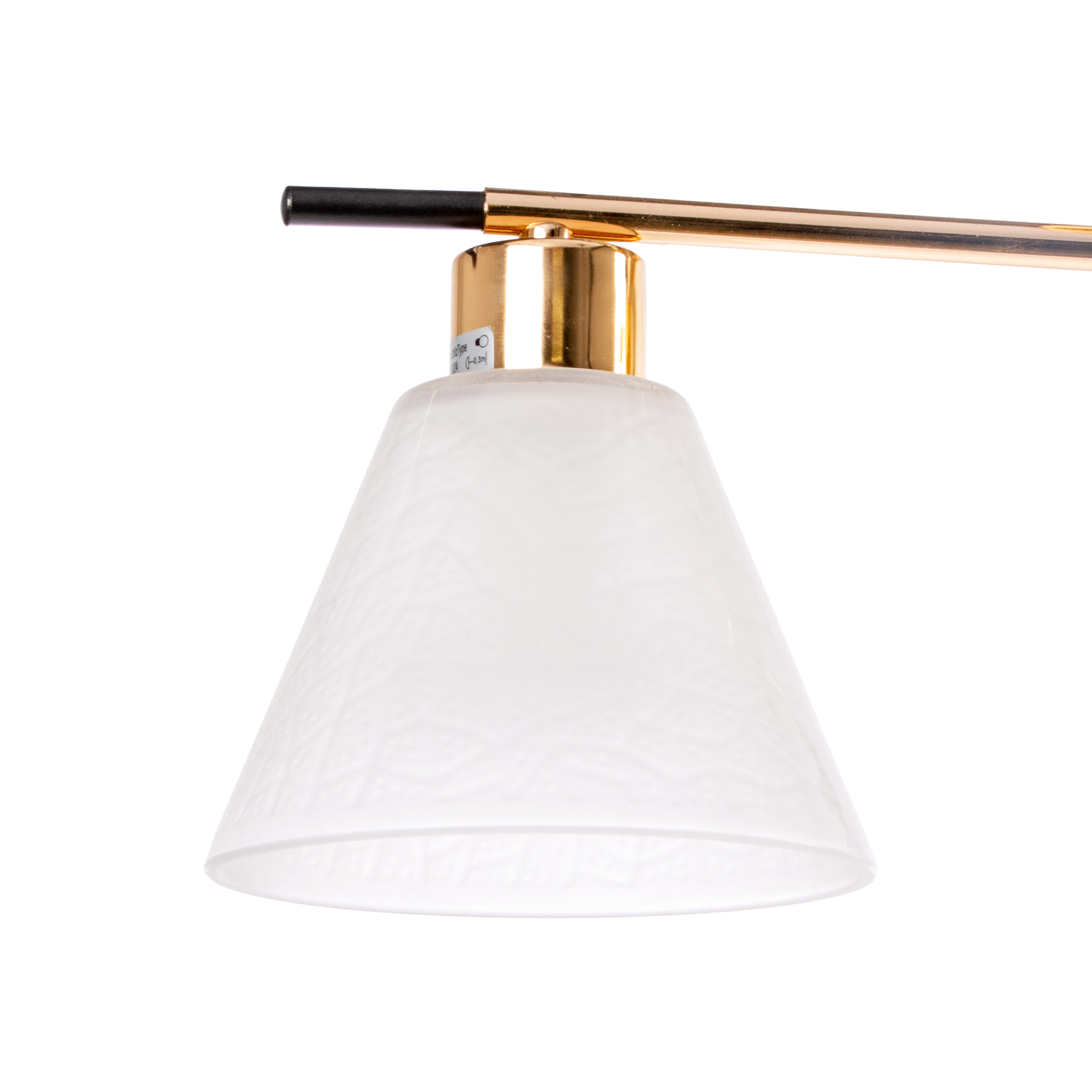 Люстра 09112-3.3-03 FG+BK 40Вт S=18м2    *2