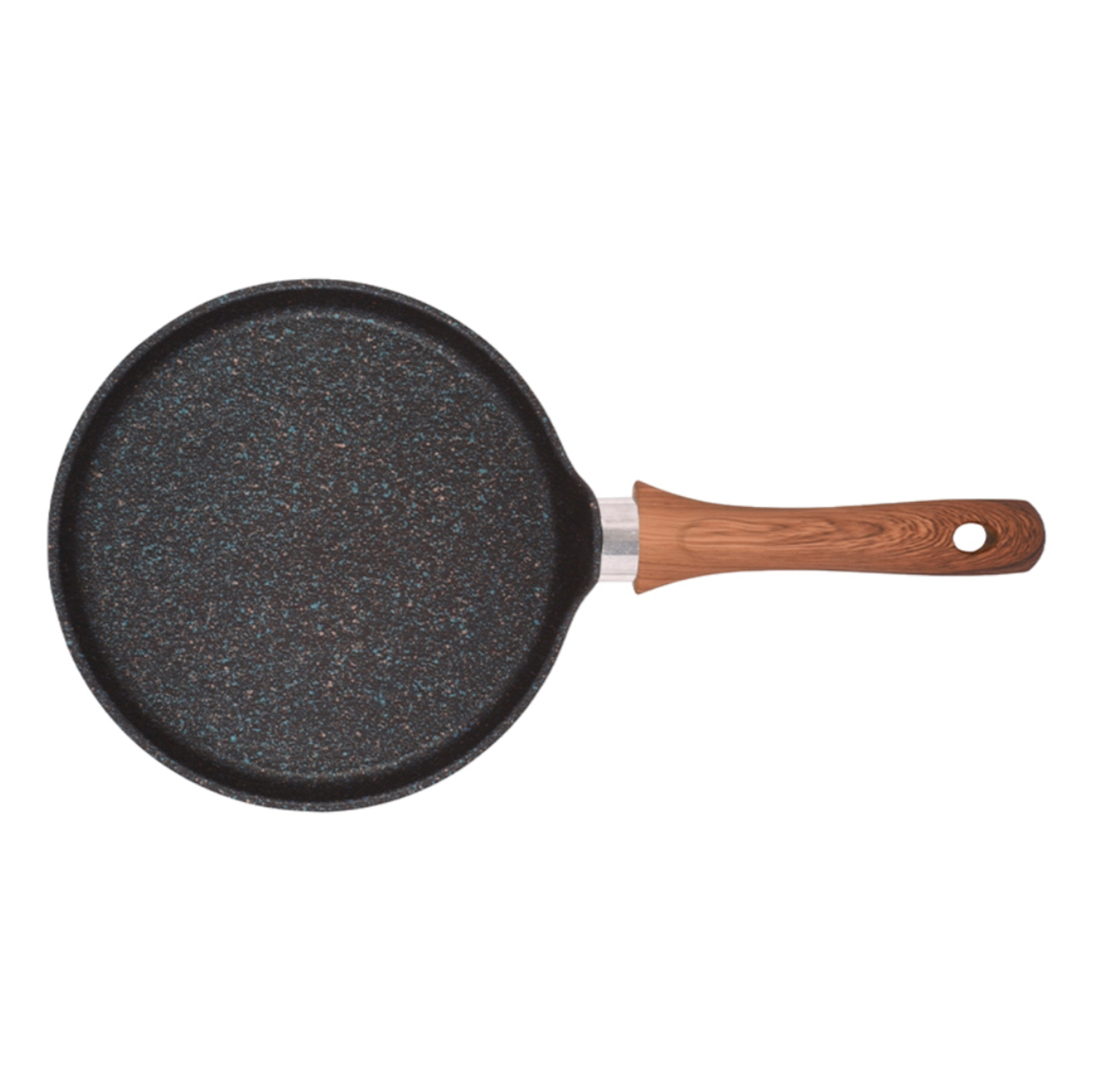 Сковорода алюм. а/приг.литая Kukmara "Granit ultra INDUCTION" blue Блинная d22см сбгги222а*1/10