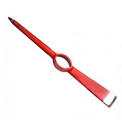 Кирка из рельсовой стали без черенка, 2000 гр   *1