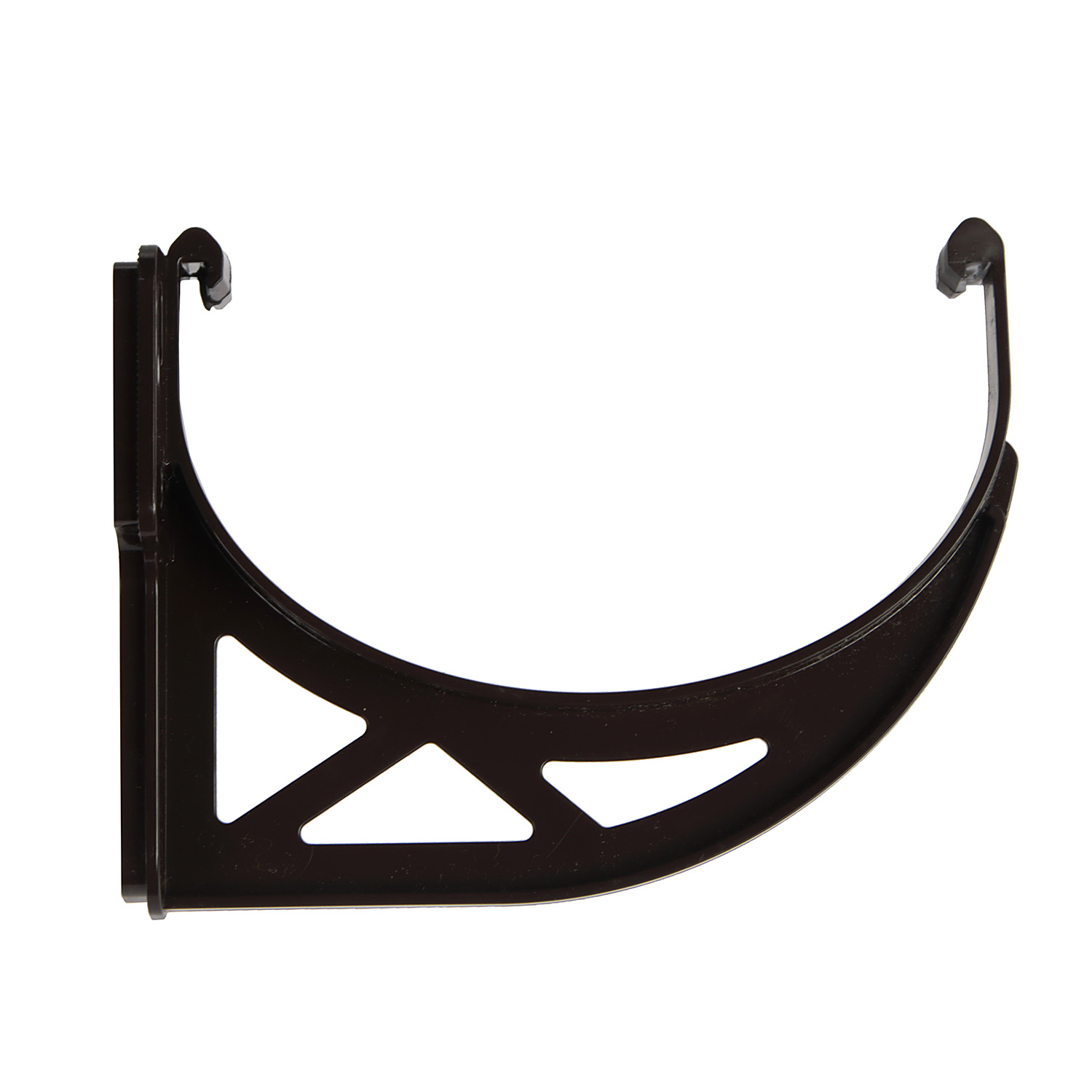 Кронштейн желоба 120 мм ТехноНиколь, темно-коричневый Кронштейн желоба 120 мм ТехноНиколь, темно-коричневый