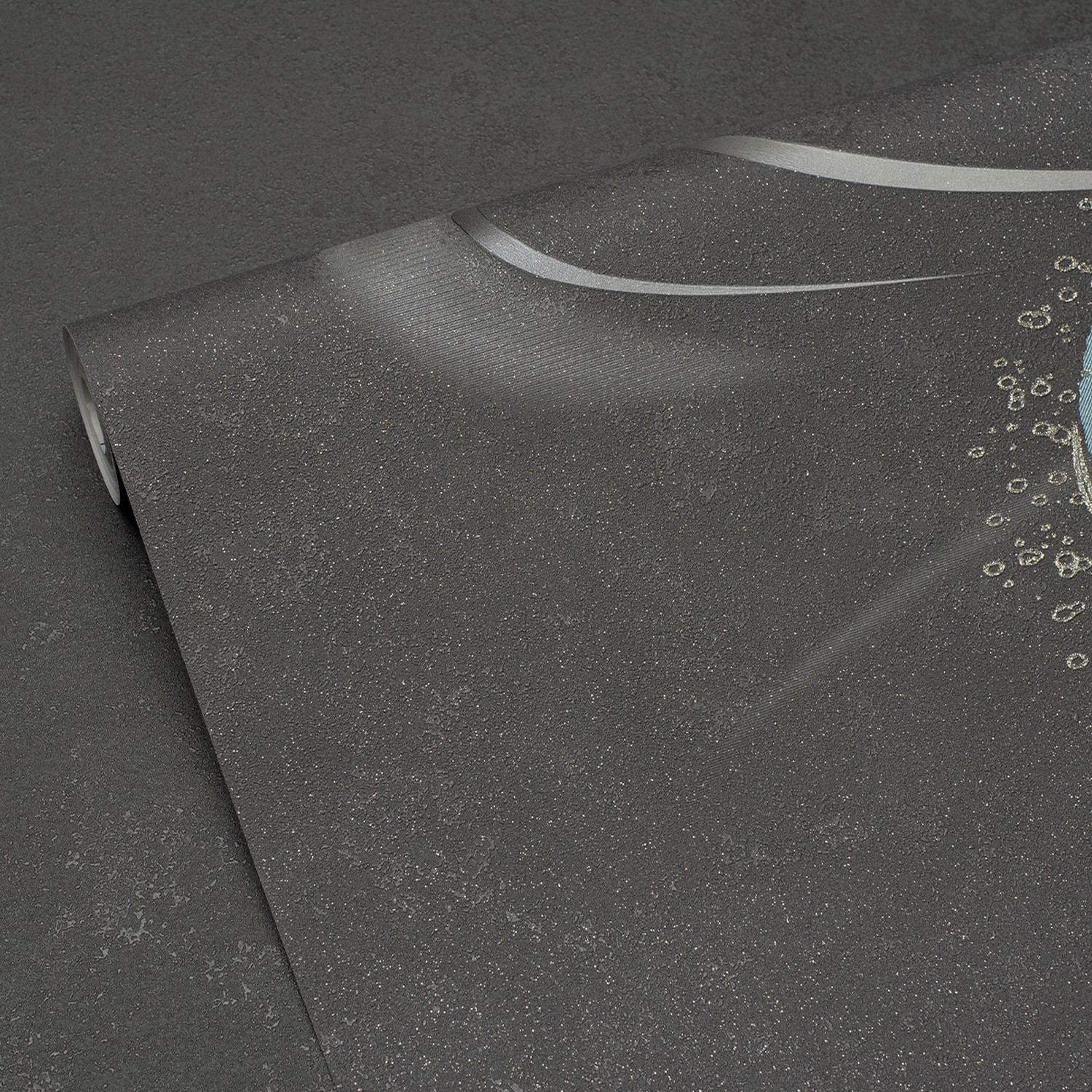 яяяОбои  флиз  Ateliero Tornado (графит) 589239 1.06*10м *6