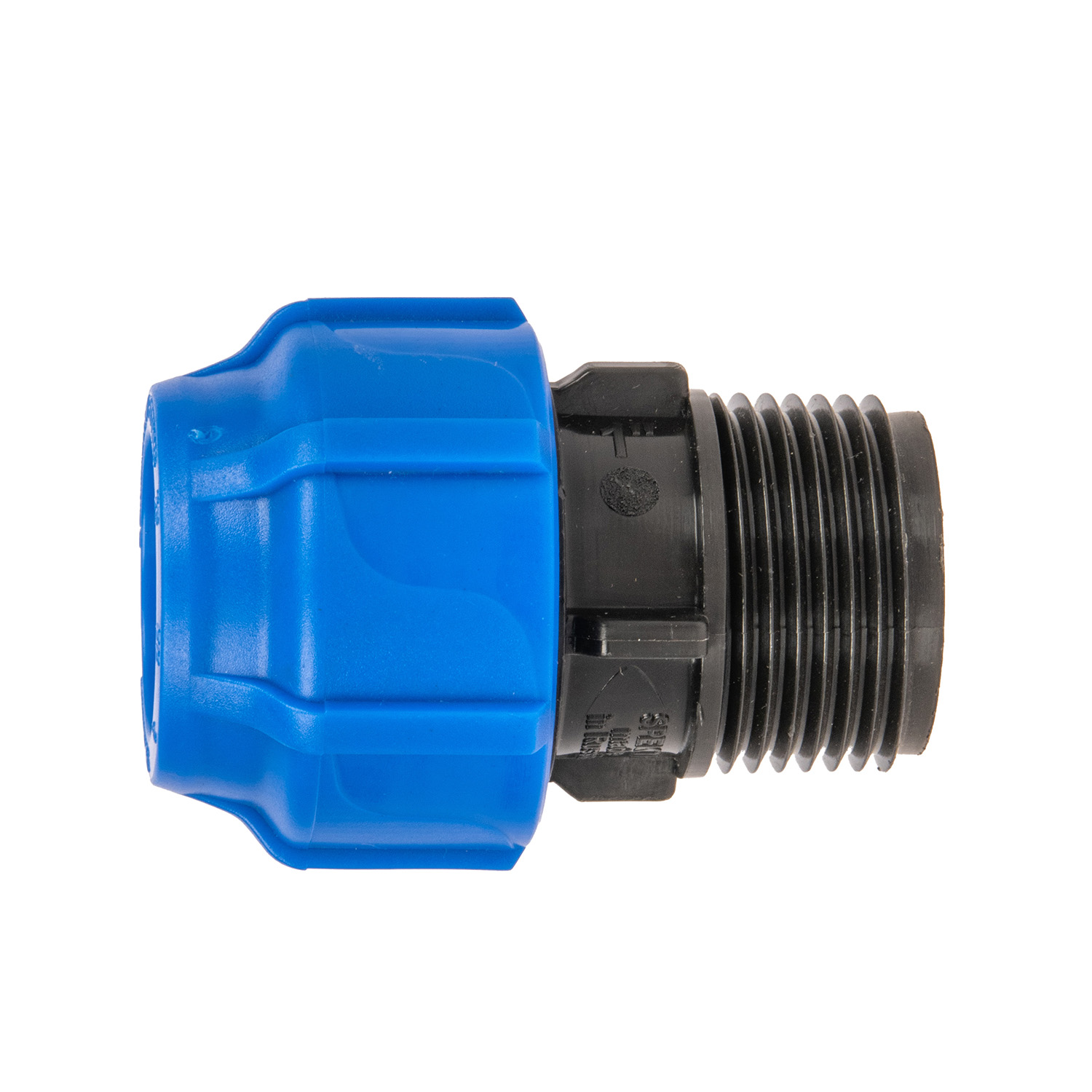 Муфта ПНД компрессия Ø 25х1" наруж. резьба *1/70 Муфта ПНД компрессия Ø 25х1" наруж. резьба *1/70