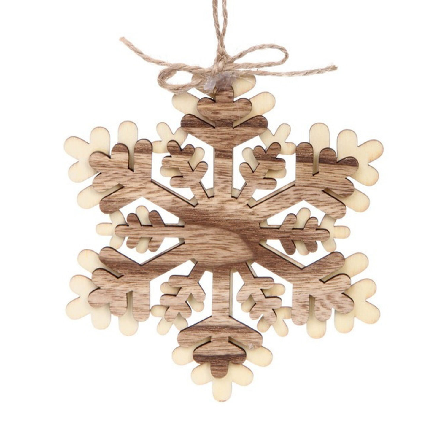 Подвеска "Снежинка - Волшебство" 14*14 см