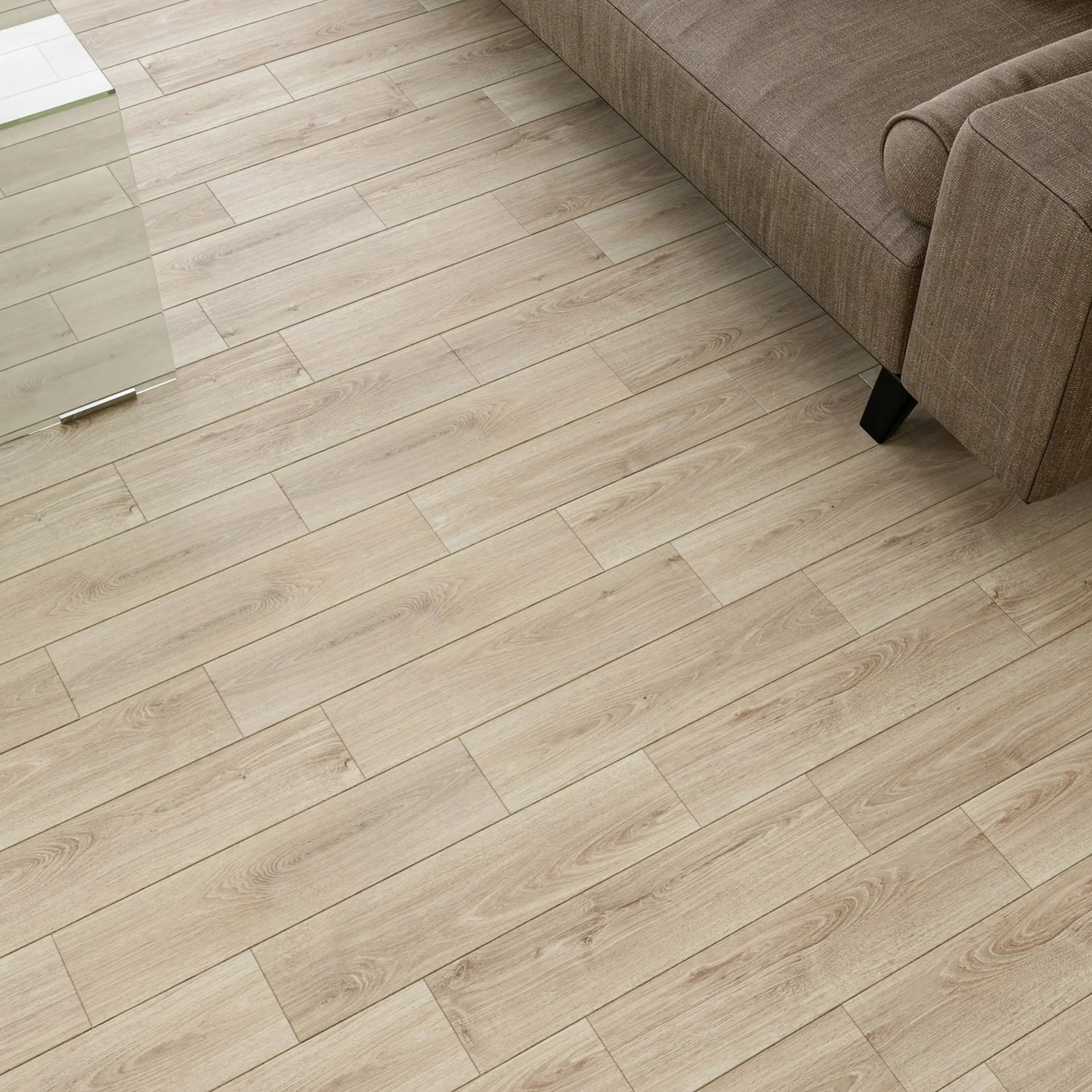 Керамогранит 1.31 м² Global Tile Мускат GT52VGNG, 594x147x9 мм, светло-бежевый