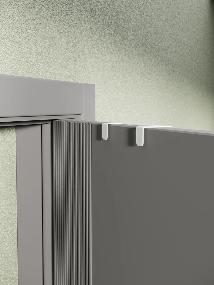 Вешалка надверная/настенная "Торонто 12" шир.440мм Белый ВКНТ12 Б ("ЗМИ") *1