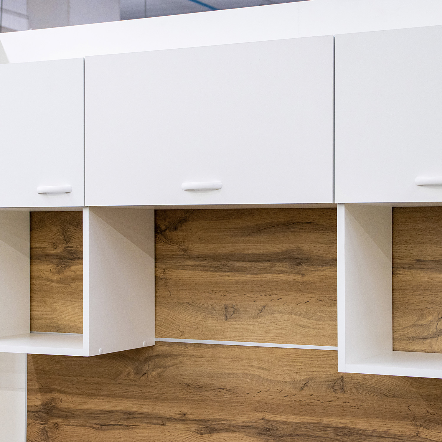 Шкаф навесной 500х338х290 мм BROZEX-WOOD Liberty, для вытяжки, с дверцей, белый