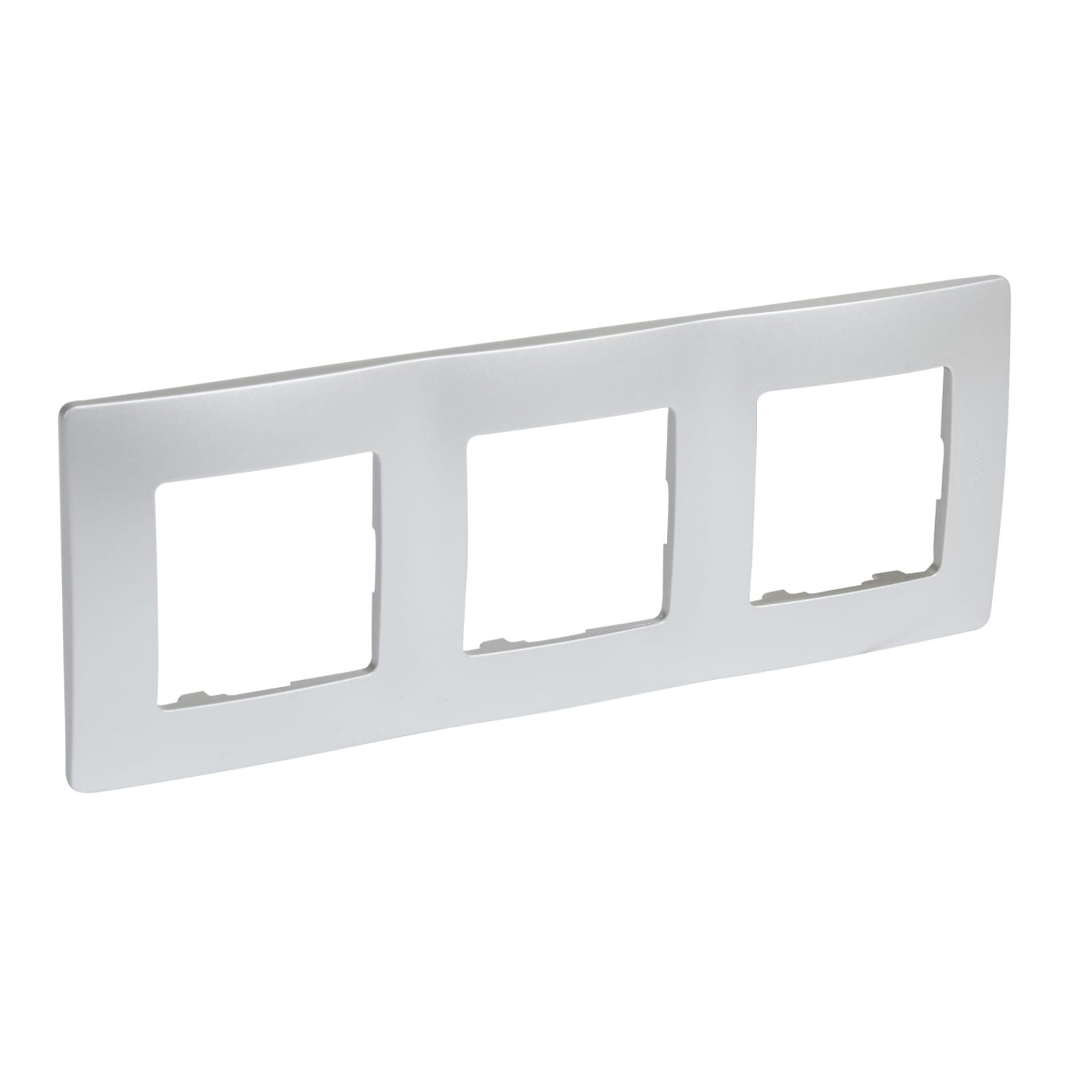 Рамка 3-м Etika алюм. Leg 672553