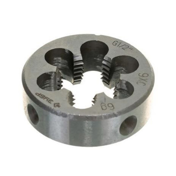 Плашка трубная G 1/2" сталь 9ХС (4-28032-1/2) ЗУБР *1/10 Плашка трубная G 1/2" сталь 9ХС (4-28032-1/2) ЗУБР *1/10