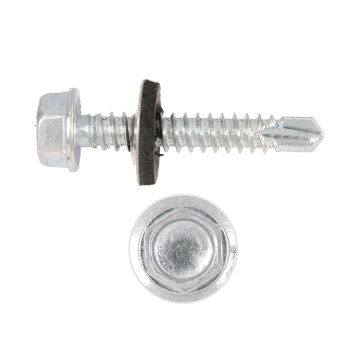 Саморезы кровельные BROZEX 6,3*38 цинк (10кг) промтара *10