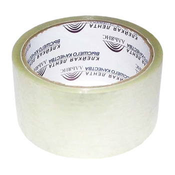 Лента клейкая прозрачная 48мм х 175м АЛЬЯНС *6/36