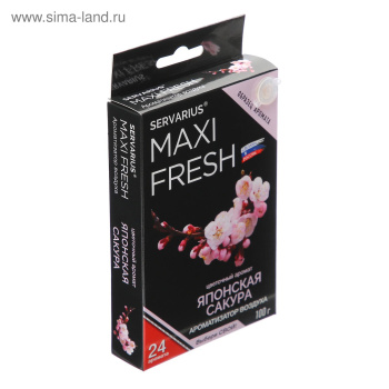 Ароматизатор MAXI FRESH под сиденье гель "ЯПОНСКАЯ САКУРА" 2337530
