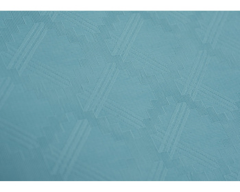 яяяКлеёнка на тканевой основе "шелкография" с тиснением "Ромбы" синяя  шир.1,35м 1/583 "Колорит" *20