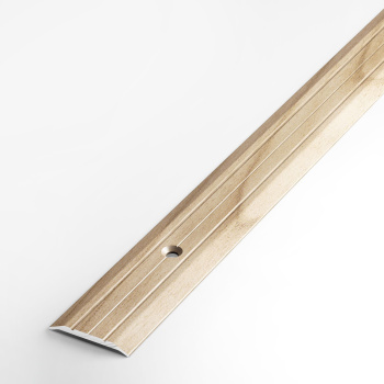 Порог-стык одноуровневый 25х1350 мм Лука ПС 01, дуб шато