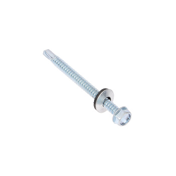 Саморезы кровельные BROZEX 6,3*76 цинк (10кг) промтара *10