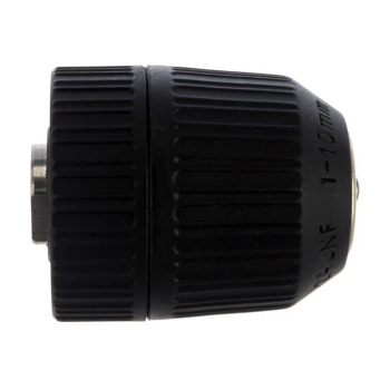 Патрон для дрели 10мм БЗП резьба 3/8" корпус пластик (2907-10-3/8) ЗУБР  *1/36 Патрон для дрели 10мм БЗП резьба 3/8" корпус пластик (2907-10-3/8) ЗУБР  *1/36