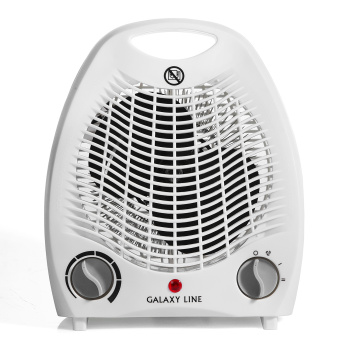 Тепловентилятор спираль 2000Вт GALAXY GL 8172 серый, 2 режима + режим вентил. *1/6