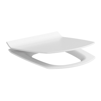 Сиденье для унитаза Cersanit Carina, 44.7х35.8х4.7 см, белый