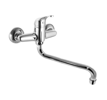 Смеситель для ванны Центр Сантехники 294-2 D35 М43, длинный излив, однорычажный