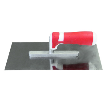 Кельма штукатура стальная PQTools, 270х130 мм, прорезиненная ручка