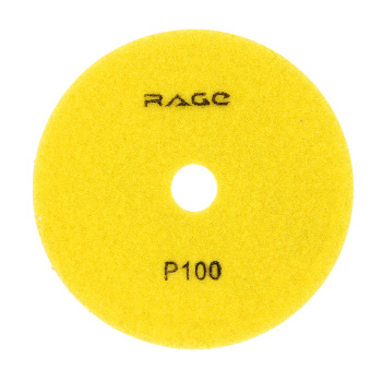 Алмазный гибкий шлифовальный круг Р100 125 мм мокрое шлифование RAGE by VIRA