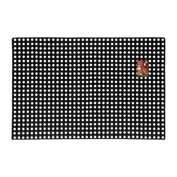 Коврик 100*150*2,2 см ячеистый, грязесборный "Профи" "VORTEX" (арт.20042)  *1/2